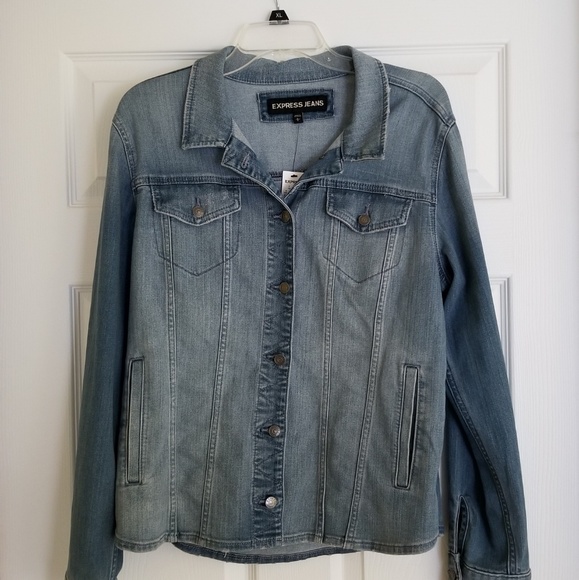 Express Jackets & Coats Nwt Express Jean Jacket Poshmark